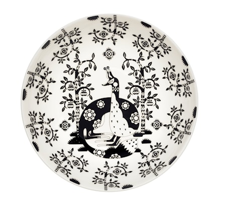 Taika tallrik djup 22 cm - Svart