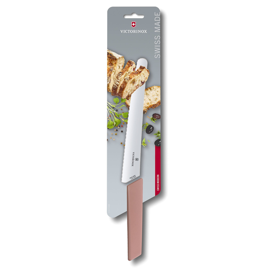Victorinox Swiss Modern brödkniv 22 cm, aprikos