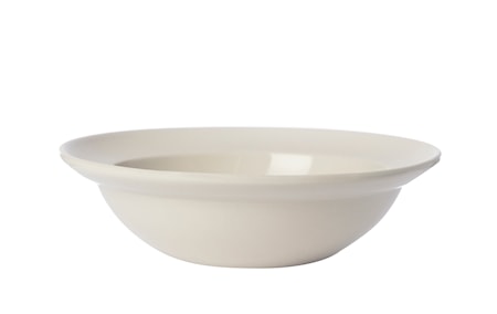 Djup Tallrik NaturVit 22 cm