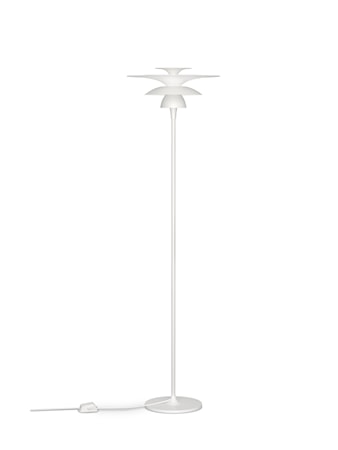 Picasso Golvlampa Mattvit LED 145x38 cm