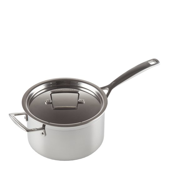Le Creuset - Le Creuset 3Ply Kastrull med lock 20 cm 3,8 L