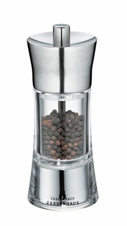 Aachen Pepparkvarn 14 cm Rostfri/Akryl