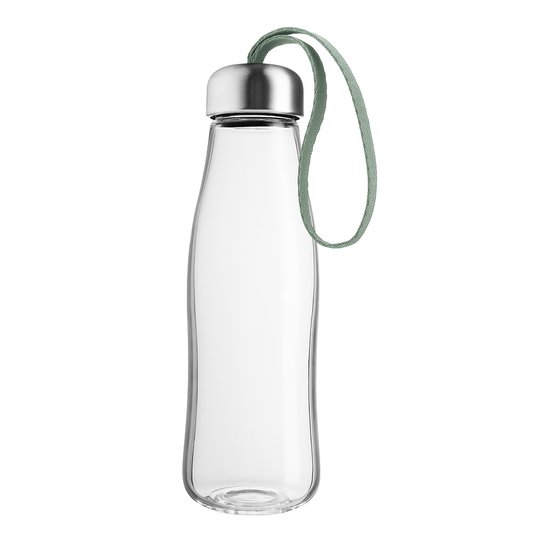 Eva Solo - Dricksflaska Glas 0,5 L Faded Green