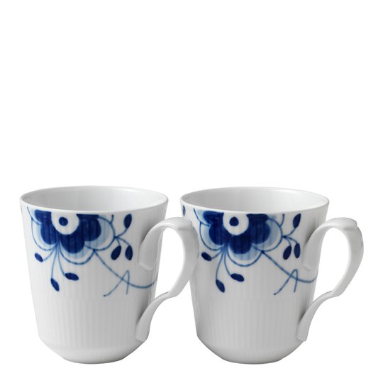 Royal Copenhagen - Blue Fluted Mega Mugg 37 cl 2-pack