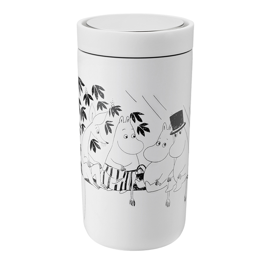 Stelton - Mumin To Go Click Mugg 20 cl Soft White