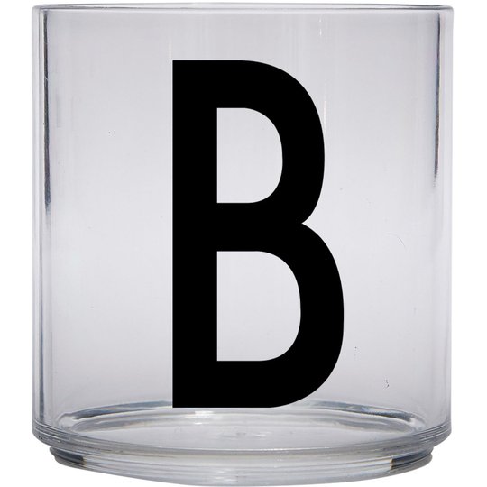 Design Letters Tritan Plastglas barn, B