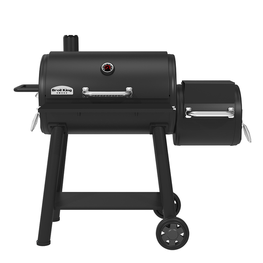Broil King - Rökgrill Offset Smoker Low n Slow 500 Svart