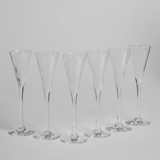 Orrefors - SÅLD Snapsglas 6 st