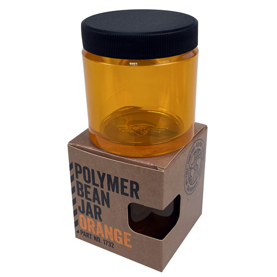 Comandante Polymer Bean Jar, orange