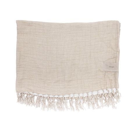 Pläd 170x130 Beige