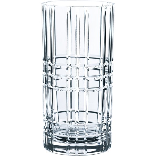 Nachtmann Feel Good Longdrink 37,5 cl 4-pack inkl. Sugrör och Borste