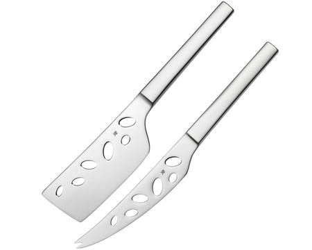 Nuova ostknivset 2 delar blank stål - 24/27,5 cm