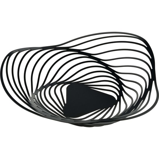Alessi Trinity Serveringsskål Svart Ø43 cm
