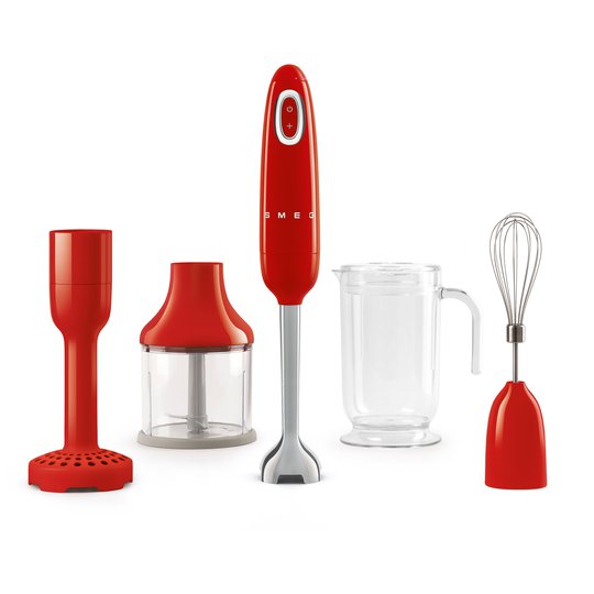 Smeg Stavmixer Röd HBF02RDEU