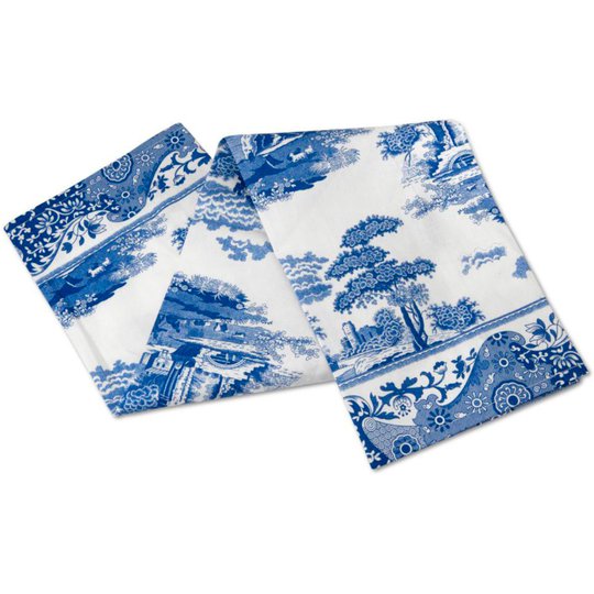 Spode Blue Italian Kökshandduk 45 x 75 cm