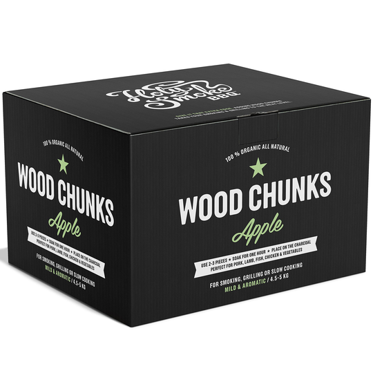 Holy Smoke BBQ Smoke Wood Chunks, 5 kg, äpple