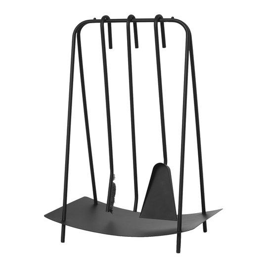 Ferm Living - Port Spisset 4 delar Svart