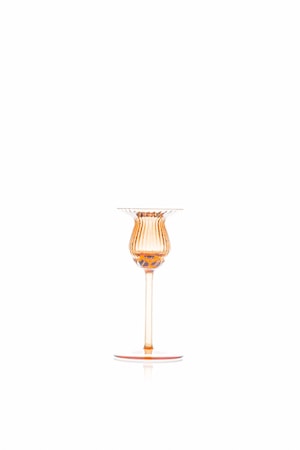 Tulipán Ljusstake 15 cm New brown