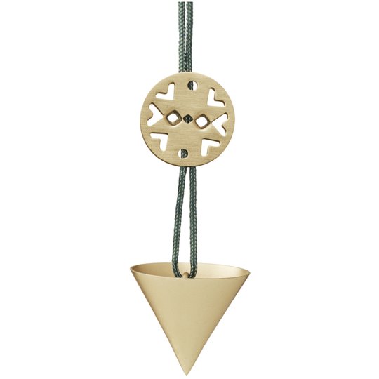 Stelton Nordic julornament kornett, mini - mässing