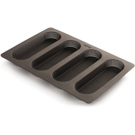 Lékué Bakform Mini Baguette med hål