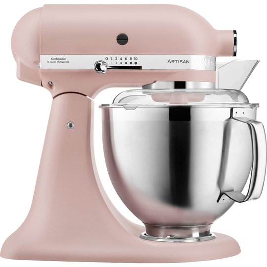 KitchenAid Artisan KSM185PSEFT Stand Mixer, Feather pink