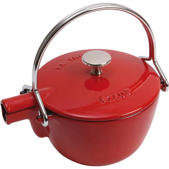 Staub Tekanna Rund 1,15 Liter, Röd