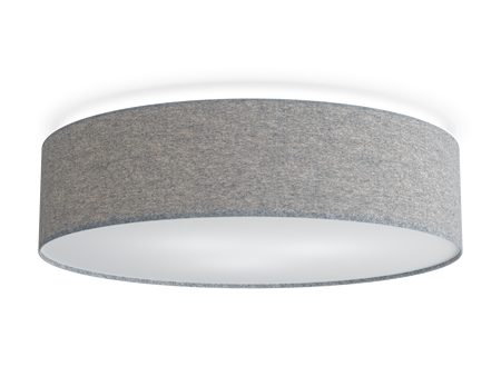 Soft Plafond Ø60 cm Grå ull