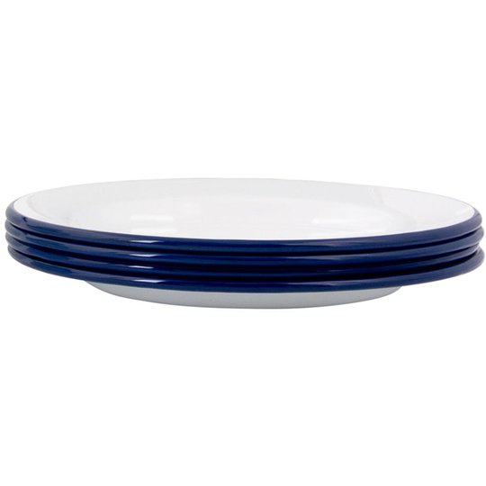 Kockums Jernverk Tallriksset 4 st, Vit