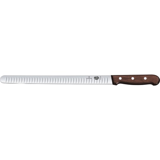 Victorinox Lax och Skinkkniv Räfflad 30 cm maple wood