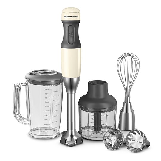 KitchenAid - Midline Stavmixer med tillbehör Creme