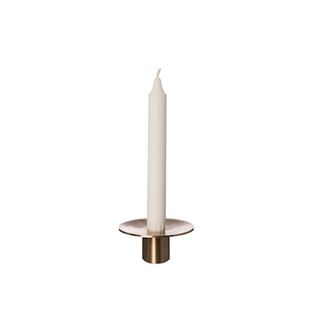 Ljusstake i mässing 4 cm