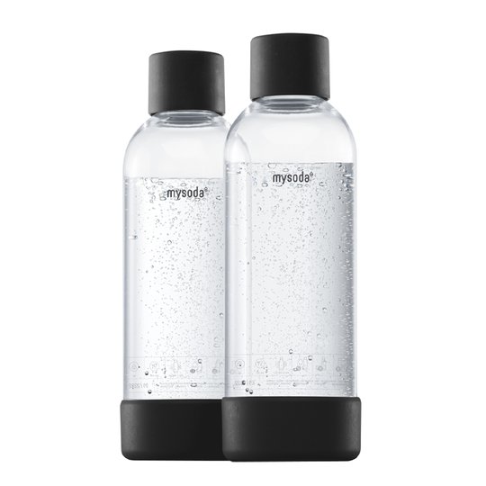 Wilfa - MySoda Flaska till Kolsyremaskin 2-pack 1 L Black