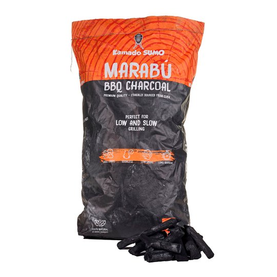 Kamado SUMO - Träkol Marabu Premium 9 kg