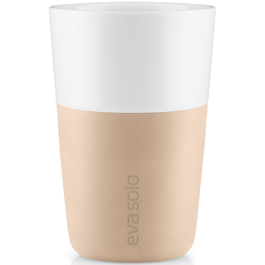 Eva Solo Cafe Latte-mugg, 2 stycken, soft beige