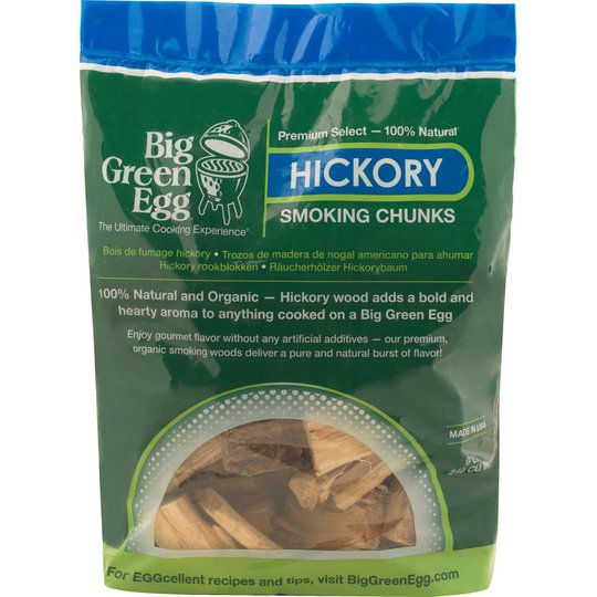Big Green Egg Rökflis av hickoryträ