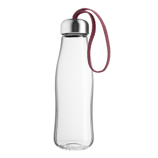 Eva Solo - Dricksflaska Glas 0,5 L Pomegranate