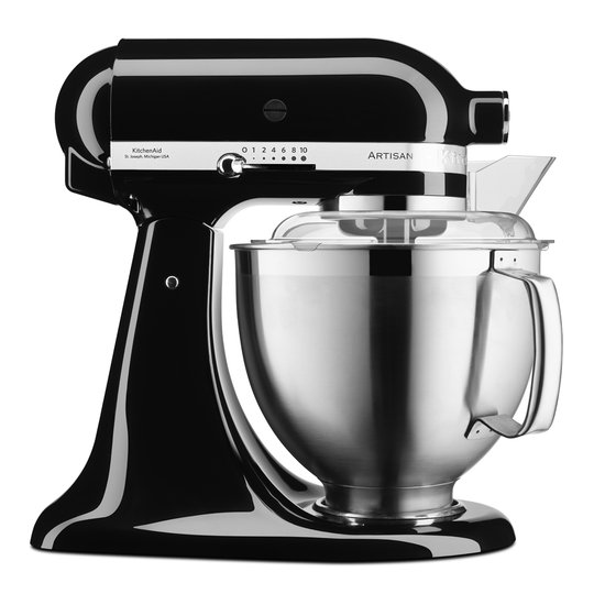 KitchenAid - Artisan Köksmaskin 4,8 + 3 L + Tillbehör Svart