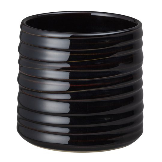 Denby - Modus Vas Medium 10,5x11 cm Svart