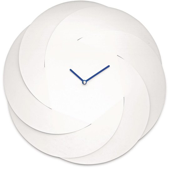 Alessi Infinity Clock Väggklocka, Vit