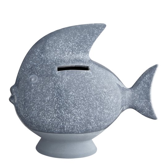 Kähler Design - Sparbössa Fisk Gråblå