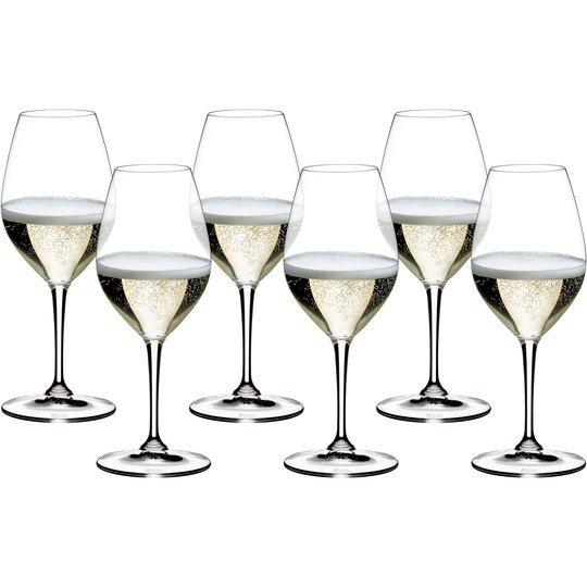 Riedel Vinum Champagneglas 6-pack, 265-årsjubileum