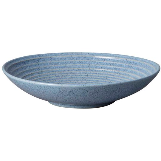 Denby Studio Blue Flint Large Ridged Bowl 31 cm