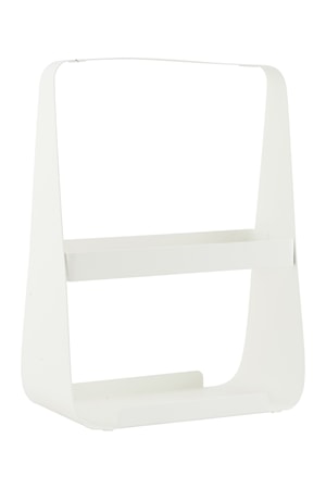 Tidningsställ Magazine 25x13,5x35 cm Vit