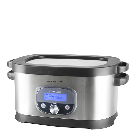 Emerio - Sousvide 6 L Rostfri/Svart