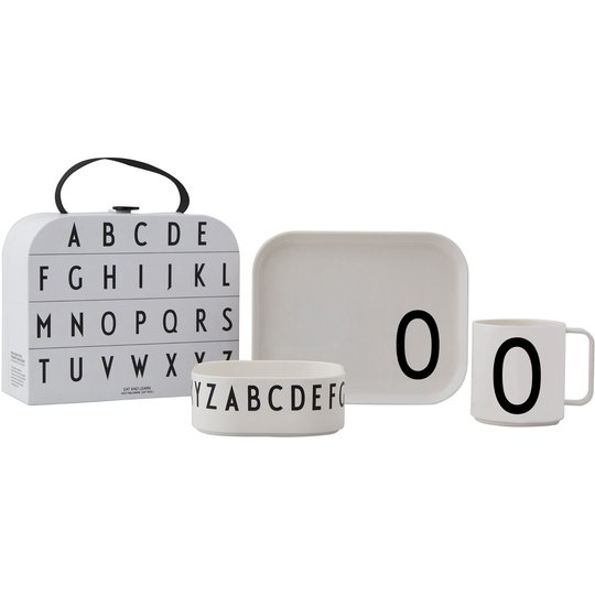 Design Letters Tritan Servis 4-del, O