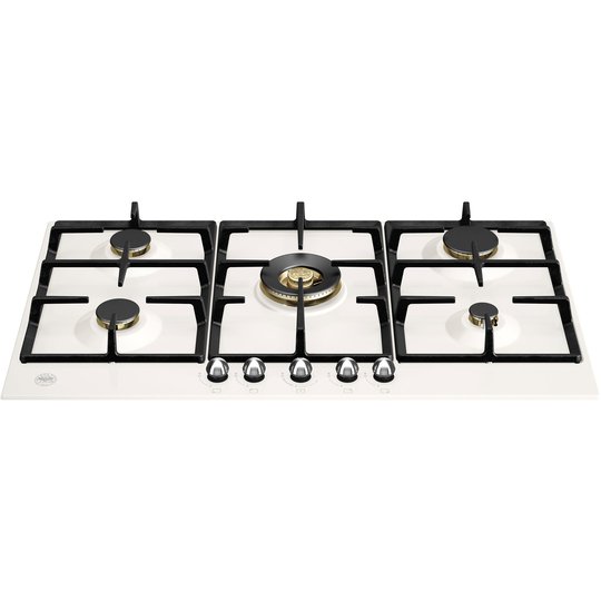 Bertazzoni P905CHER Heritage gasspis elfenbensvit/koppar 90 cm.