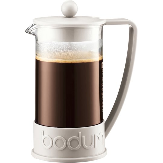 Bodum Brazil Vit Pressbryggare 8 Koppar 1,0 l