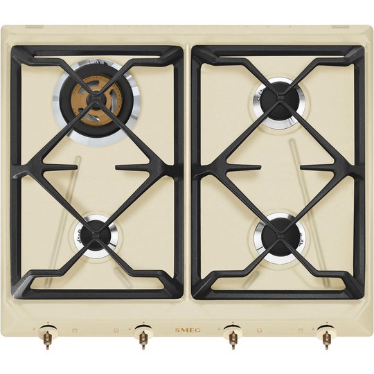 Smeg SRV864POGH Kokplatta, creme