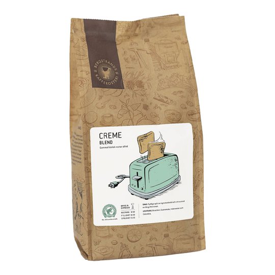 Bergstrands Kafferosteri - Bergstrands Creme Hela kaffebönor 1 kg