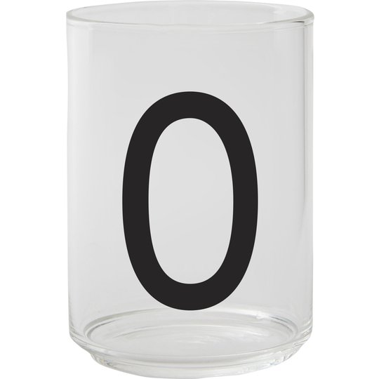Design Letters Dricksglas, O